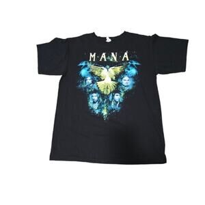 Maná Drama y Luz Tour 2012 Band Tee | Latin Rock Graphic Shirt | Size L